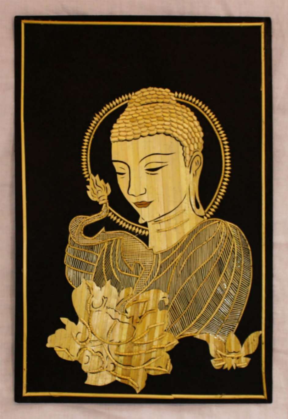 Transcendent Serenity: Lord Buddha's Peaceful Portrait